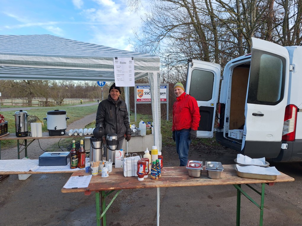 Vereinsstand am Nikolauslauf