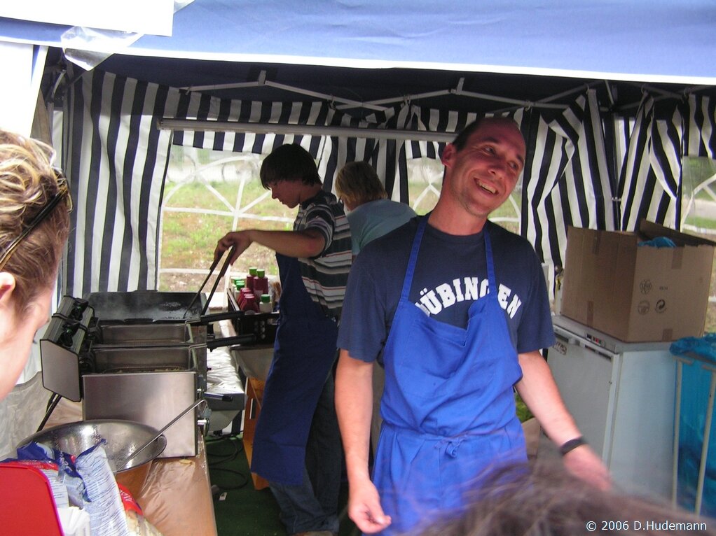 Vereinsstand beim Unisommerfest Tübingen (2006)